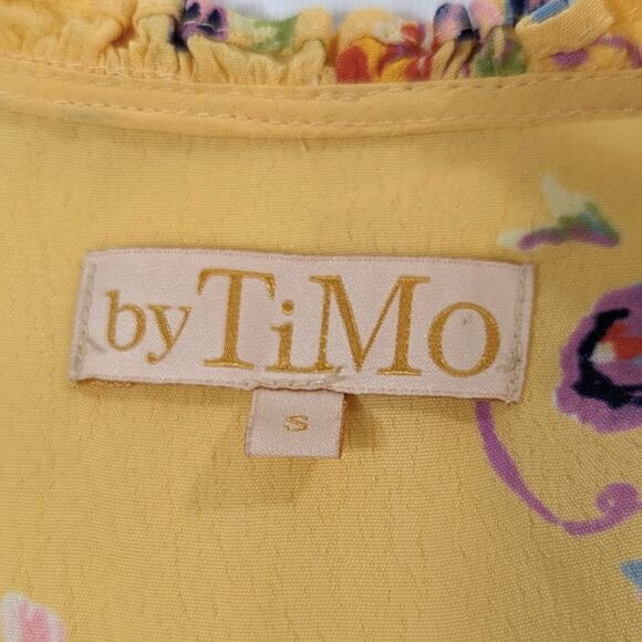 Yellow Flutter Sleeve Wrap Maxi Dress - Picture 10 of 10